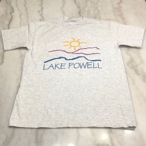 Vintage Single Stitch Destination Tee “Lake Powell” Made in USA - Picture 1 of 5